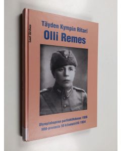 Kirjailijan Lauri Järvinen käytetty kirja Täyden kympin ritari, Olli Remes - Olympiahopeaa partiohiihdossa 1936, MM-pronssia 50 kilometrillä 1934