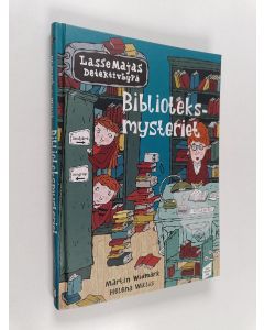 Kirjailijan Martin Widmark käytetty kirja Biblioteksmysteriet