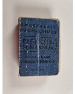 Kirjailijan Edwin Hagfors käytetty kirja Ranskalais-suomalainen pienoissanakirja Petit dictionnaire français-finnois