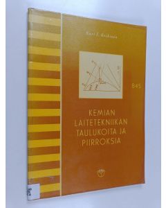 Kirjailijan Kari I. Keskinen käytetty kirja Kemian laitetekniikan taulukoita ja piirroksia