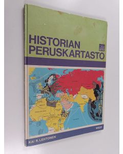 Kirjailijan Kai R. Lehtonen käytetty kirja Historian peruskartasto