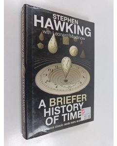 Kirjailijan Stephen Hawking käytetty kirja A briefer history of time