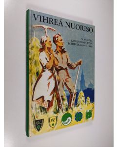 Kirjailijan Tatu Vanhanen käytetty kirja Vihreä nuoriso : 50 vuotta keskustanuorten toimintaa (1945-1995)