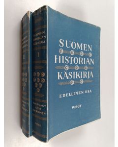 Tekijän Arvi Korhonen  käytetty kirja Suomen historian käsikirja 1-2