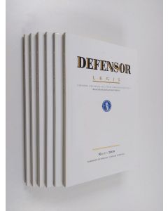 käytetty kirja Defensor legis - vuosikerta 2009 (N:o 1-6)