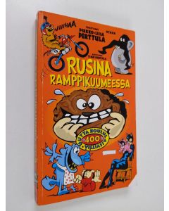 Tekijän Pirkko-Liisa Perttula  käytetty kirja Rusina ramppikuumeessa : 400 uutta koululaisvitsiä