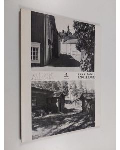 käytetty kirja Arkkitehti 4/1968