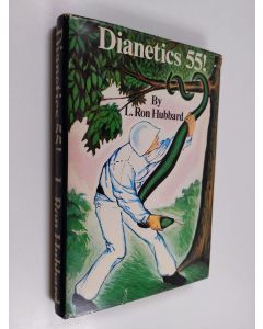 Kirjailijan La Fayette Ron Hubbard käytetty kirja Dianetics 55!