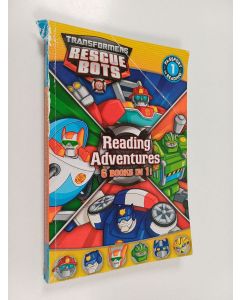 Kirjailijan Hasbro käytetty kirja Transformers Rescue Bots: Reading Adventures