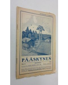 käytetty teos Pääskynen n:o 4 huhtikuu 1916