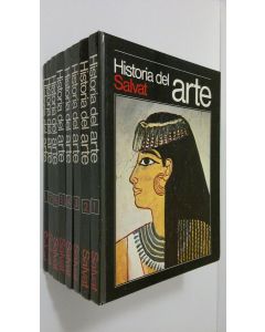 käytetty kirja Historia del Arte 1-8