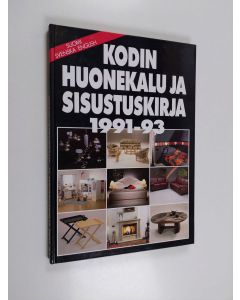käytetty kirja Kodin huonekalu ja sisustuskirja 1991-93
