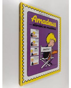 Kirjailijan Charles M. Schulz käytetty kirja Amadeus - elämäni on musiikkia