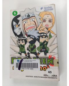 Kirjailijan Kenji Taira käytetty kirja Rock Leen ninjatarinat 6 : Konohan akatemia!