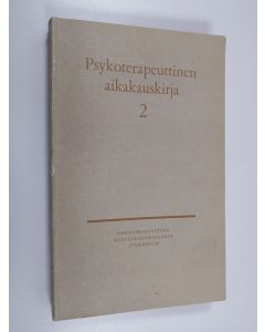 käytetty kirja Psykoterapeuttinen aikakauskirja 2