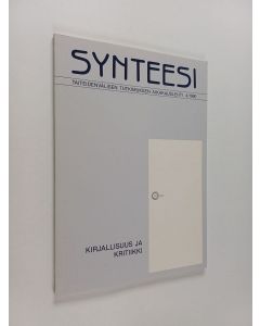 käytetty kirja Synteesi 4/1990 : taiteidenvälisen tutkimuksen aikakauslehti