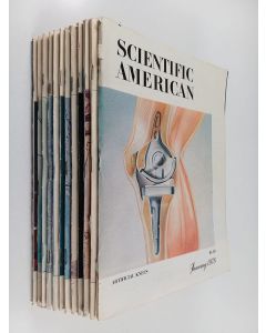 käytetty teos Scientific American vuosikerta 1978 (1-12)
