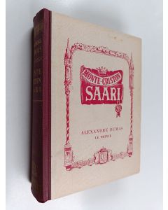 Kirjailijan Alexandre Dumas käytetty kirja Monte Criston saari