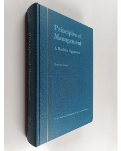 Kirjailijan Henry H. Albers käytetty kirja Principles of Management