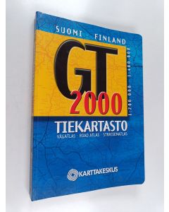 käytetty kirja GT tiekartasto 2000