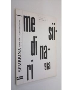 käytetty kirja Medisiinari n:o 9/1966