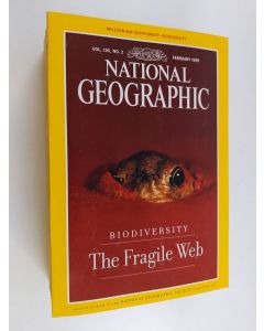 käytetty kirja National Geographic vuosikerta 1999 (Viimeinen numero puuttuu)