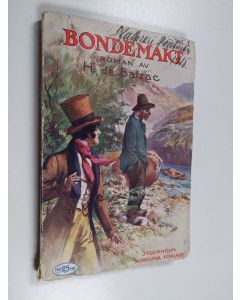 Kirjailijan Honore de Balzac käytetty kirja Bondemakt 1