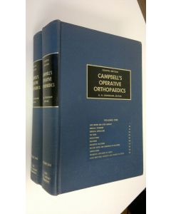 Kirjailijan A. H. Crenshaw käytetty kirja Campbell's operative orthopaedics 1-2