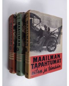 Kirjailijan C. A. R. Christensen käytetty kirja Maailman tapahtumat eilen ja tänään 1-3 : oman aikamme historia