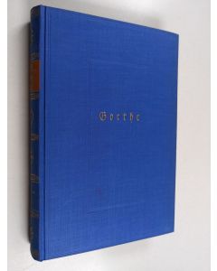 Kirjailijan Johann Wolfgang von Goethe käytetty kirja Goethes werke 4 : Kleine dramen ; Epen