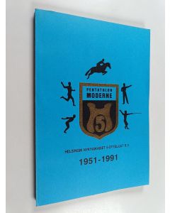 käytetty kirja Helsingin nykyaikaiset 5-ottelijat ry:n 40-vuotisjuhlajulkaisu : olympia- ja MM-kilpailujen tilastot