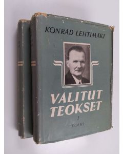 Kirjailijan Konrad Lehtimäki käytetty kirja Valitut teokset 1-2