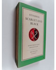 Kirjailijan Stendhal käytetty kirja Scarlet and Black : a chronicle of the nineteenth century