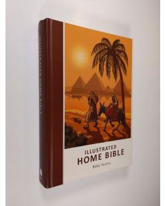 käytetty kirja Illustrated home BIble - Bible stories