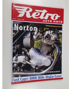 käytetty teos Retro auto moto n:o 72