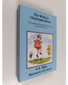 Kirjailijan A. A. Milne käytetty kirja The world of Christopher Robin