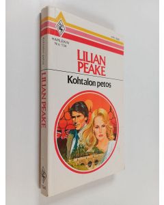 Kirjailijan Lilian Peake käytetty kirja Kohtalon petos