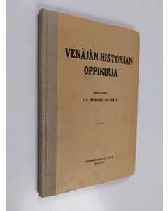 Kirjailijan A. H. Virkkunen käytetty kirja Venäjän historian oppikirja