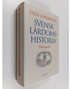 Kirjailijan Sten Lindroth käytetty kirja Svensk lärdomshistoria: Frihetstiden