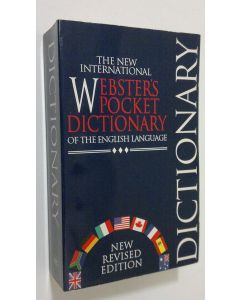 käytetty kirja The new international Webster's pocket dictionary of the English language (ERINOMAINEN)