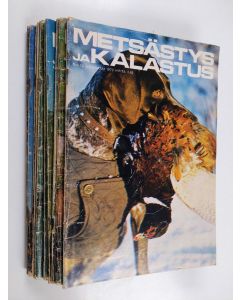 käytetty teos Metsästys ja kalastus 1973 (nrot 2-12)
