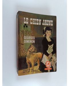 Kirjailijan Georges Simenon käytetty kirja Le chien jaune