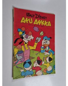 Kirjailijan Walt Disney käytetty teos Aku Ankka 14/1969
