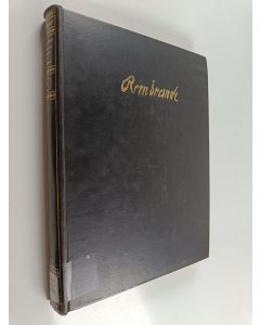 Kirjailijan Rembrandt käytetty kirja Rembrandt's etchings 1 : reproductions of the whole original etched work