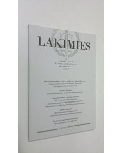käytetty kirja Lakimies 2/2016