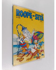 Kirjailijan Walt Disney käytetty kirja Roope-setä 6/96
