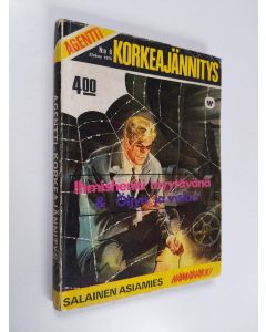 käytetty kirja Agentti korkeajännitys 8/1975