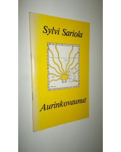 Kirjailijan Sylvi Sariola käytetty kirja Aurinkovaunut