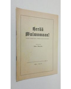 käytetty teos Herää valvomaan! N:o 10 1956
