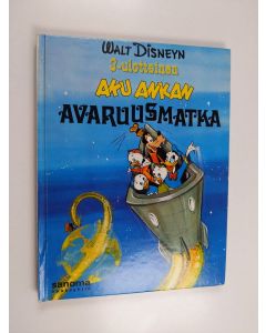 Kirjailijan Walt Disney käytetty kirja 3-ulotteinen Aku Ankan avaruusmatka